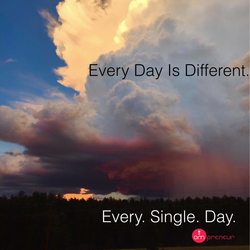 each day different and every day new song